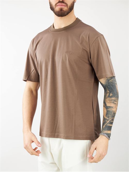 Mercerized cotton t-shirt with logo I'm Brian I'M BRIAN | T-shirt | TS291020